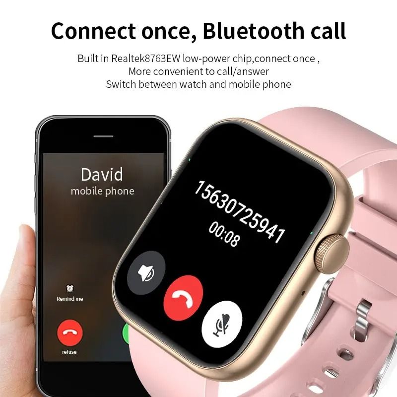 Elegant Bluetooth Calling Fitness Smartwatch
