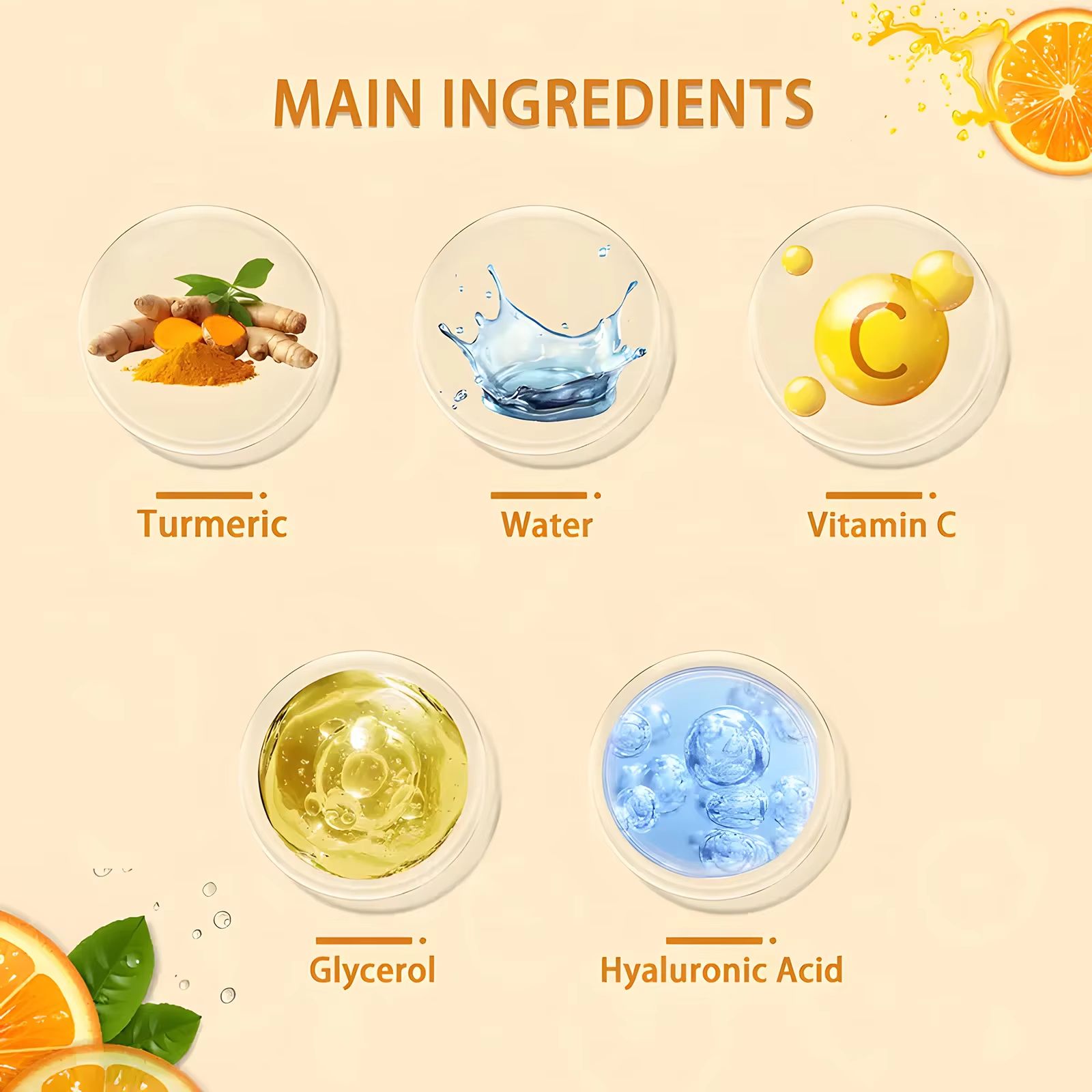 Turmeric & Vitamin C Neck Firming Cream – Anti-Aging, Whitening, and Double Chin Tightening Formula