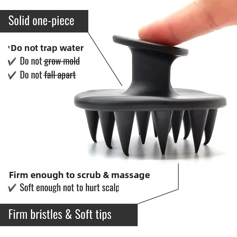 Silicone Scalp Renew Massager Shampoo Brush