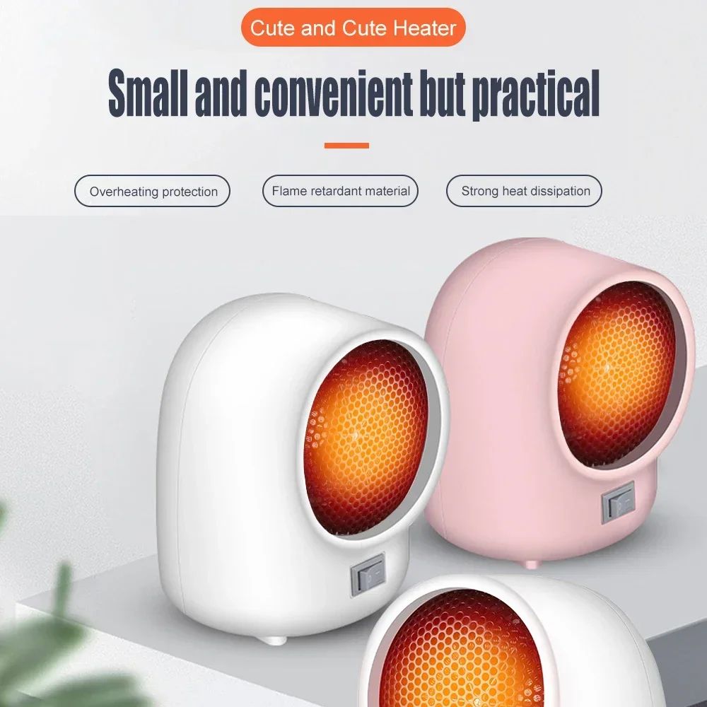 FastHeat Mini Space Heater 220V – Portable Electric Desktop Heater for Home & Office