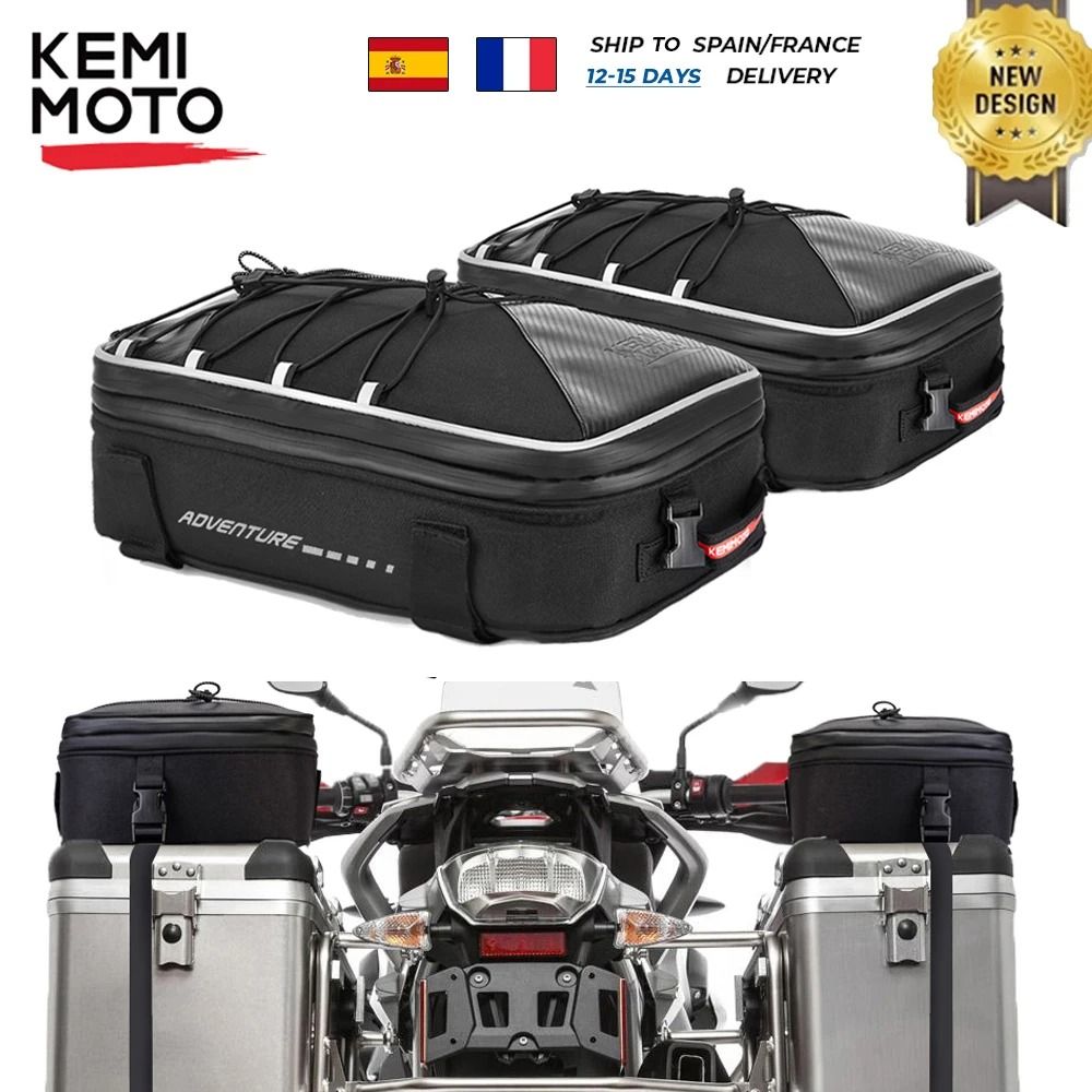 Kemimoto Top Bags for BMW R1200GS LC R1250GS Adventure F750GS F850GS