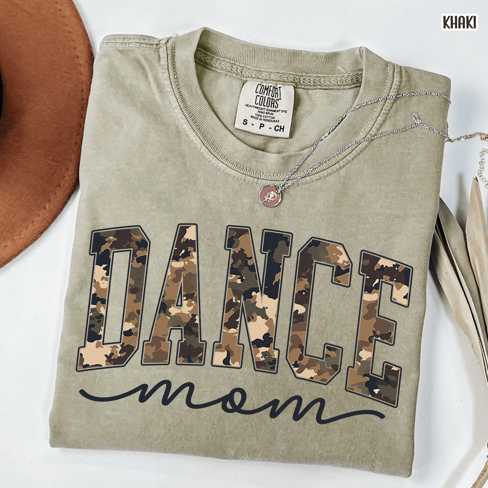 Comfort Colors Camo Dance Mom Shirt Trendy Dance Mom Life Tee Gift