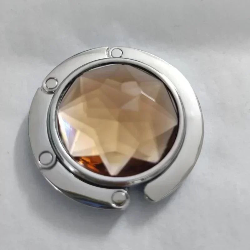 Foldable Crystal Purse Hook and Table Bag Holder