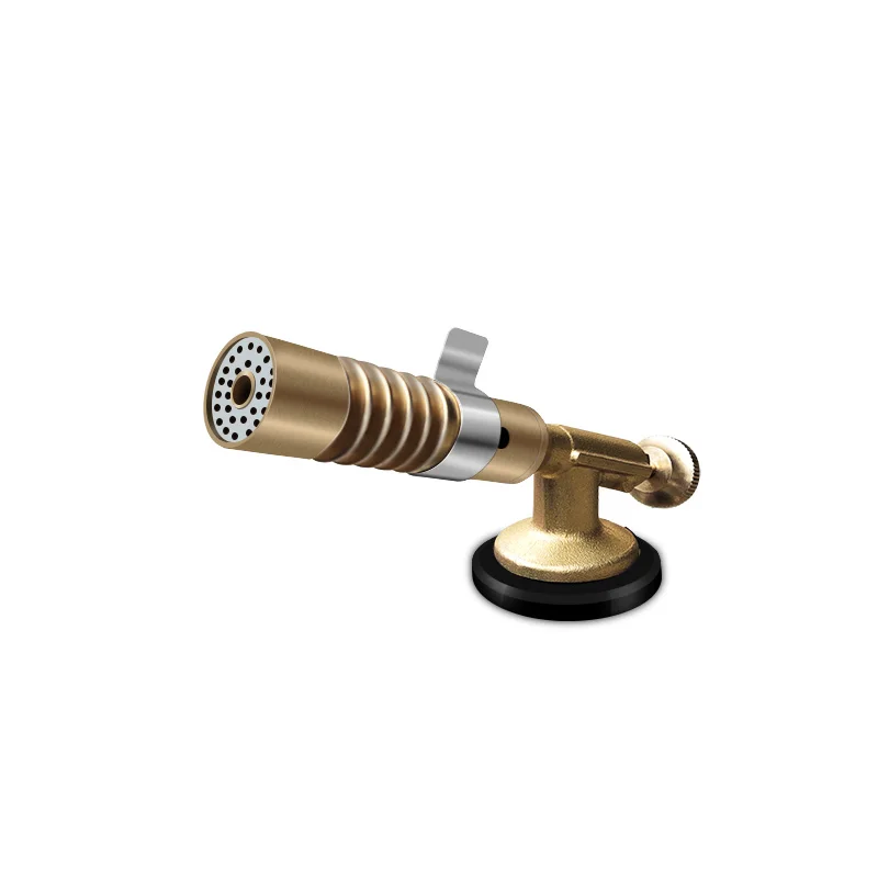 Professional Grade Adjustable Butane Torch Gun for Culinary and Outdoor Use