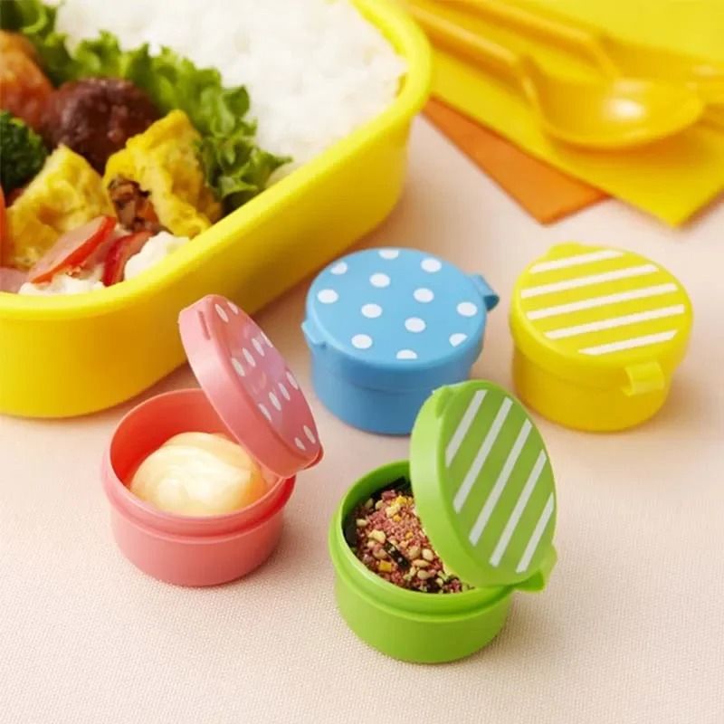 Mini Sauce Bottle Refillable Lunch Box Condiment Container