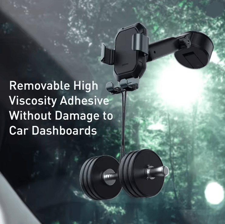 Universal Gravity Car Phone Holder with Strong Suction Cup