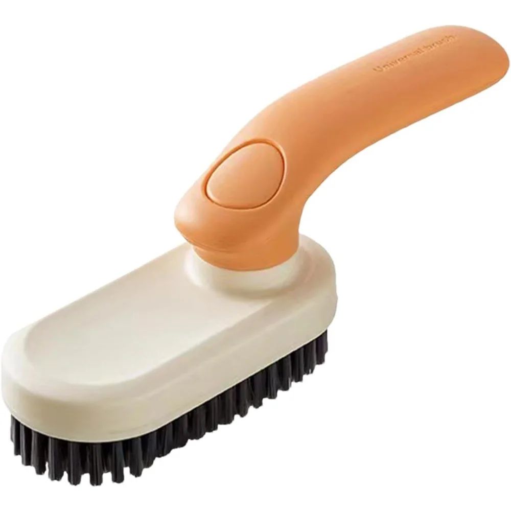 Foldable Soft Bristle Laundry & Shoe Cleaning Brush with Ergonomic Handle