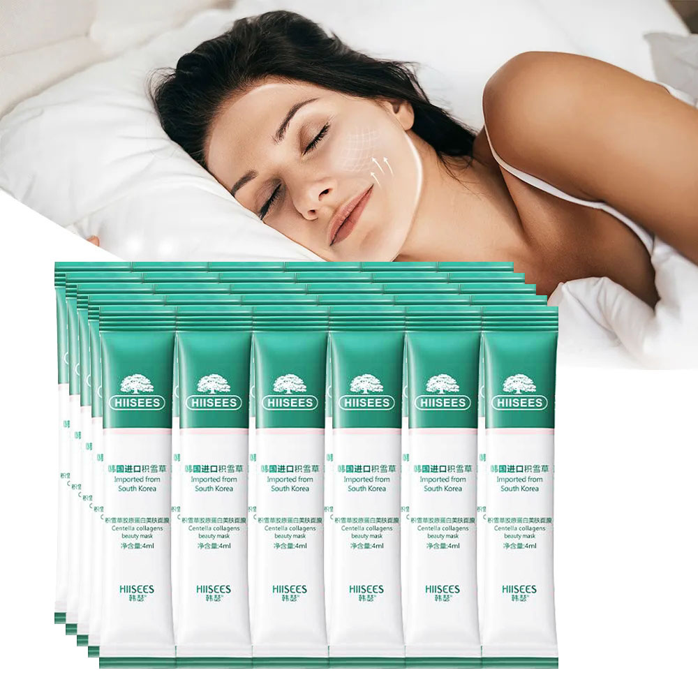 Centella Collagen Sleeping Face Masks – Anti-Aging, Moisturizing, and Wrinkle-Reducing Korean Skincare
