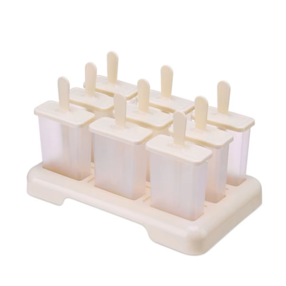 Homemade Chill Pop Maker – DIY Ice Cream Popsicle Mold with Plastic Sticks & Ice-Cube Tray