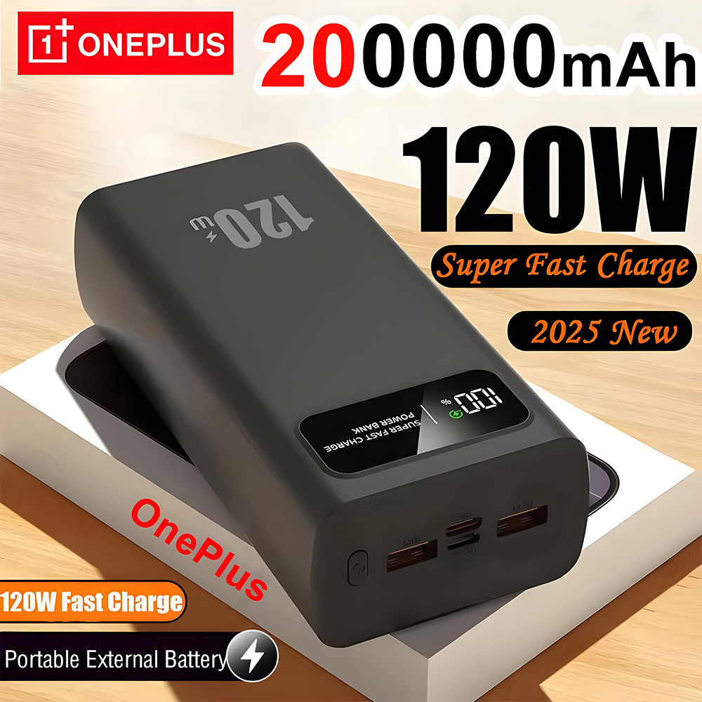 Ultra Capacity High Capacity Power Bank with Super Fast Charging Power Bank & Digital Display