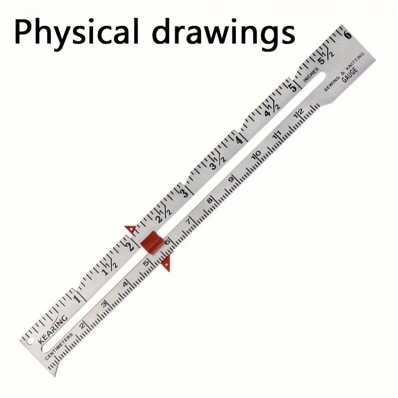 Aluminum Sliding Seam Gauge