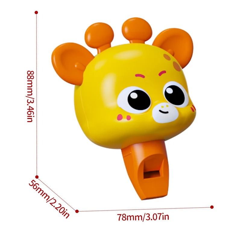Giraffe Baby Whistle Toy Fine Motor Skills Learning Toy