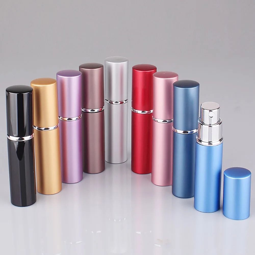 Aluminum Refillable Travel Perfume Atomizer Mini Spray Bottle