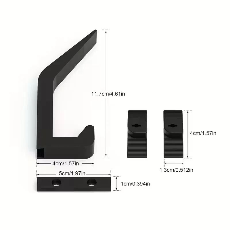 3 Piece Acoustic Panel Hooks No Drill Soundproof Panel Mounting Hangers