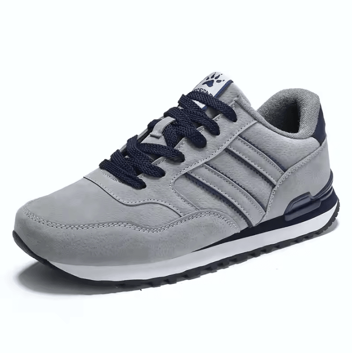 Artificial Leather Men Casual Shoes – Breathable Lightweight Spring Sneakers