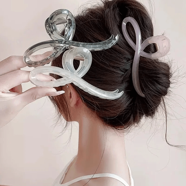 JellyBow Hair Claw Clip