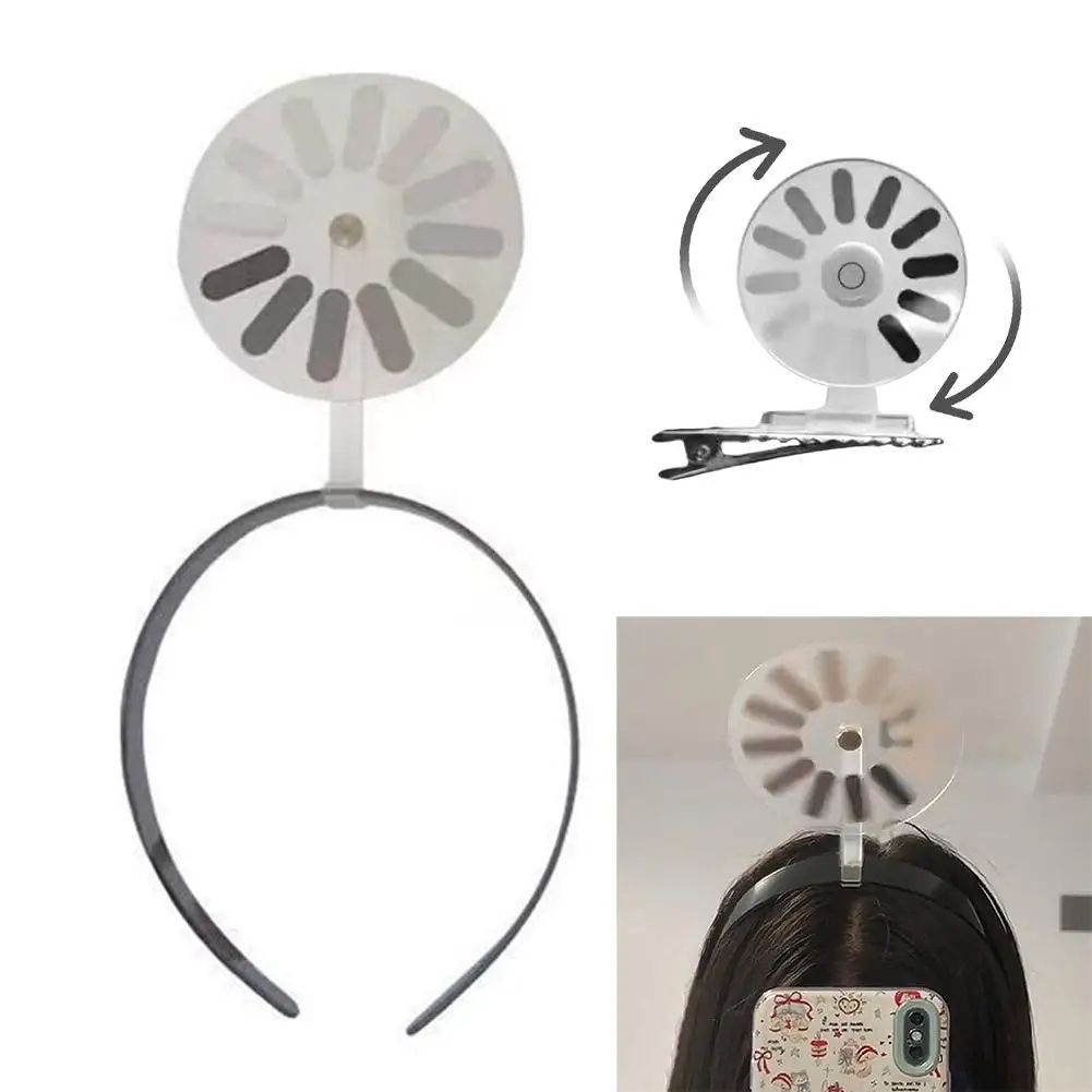 Funny Brain Loading Headband Hair Clip Set