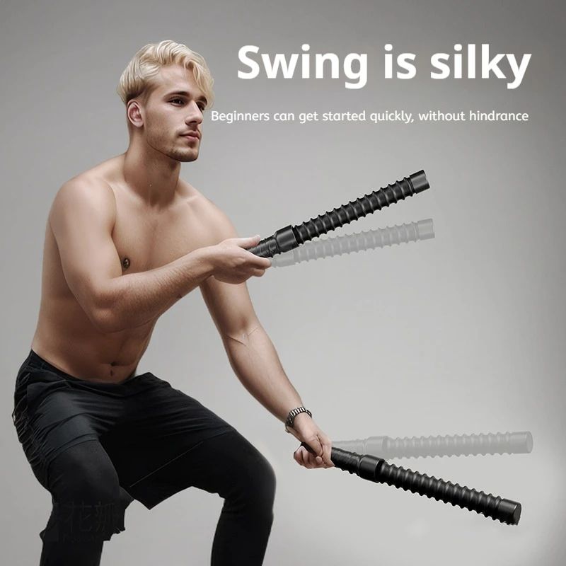 Premium Fitness Training Rope, Steel Thick Gym Equipment Swinging Rope for Muscle Building & Full Body Strength Training