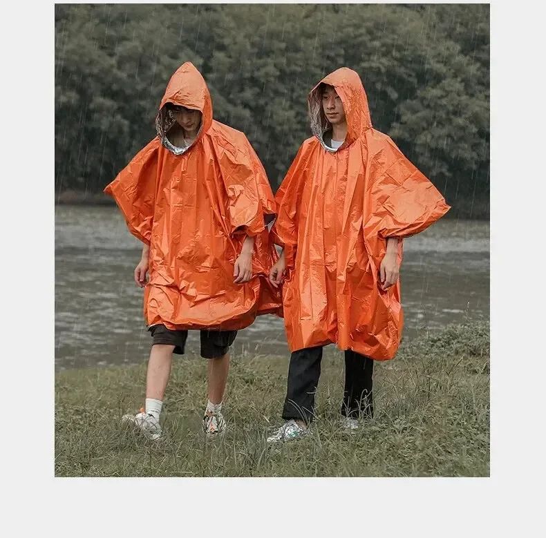 Emergency Waterproof Rain Poncho