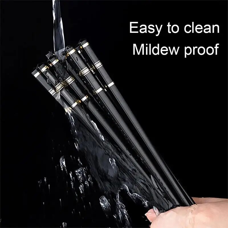 Premium Reusable Alloy Chopsticks Set Non Slip Sushi Chopsticks Pairs