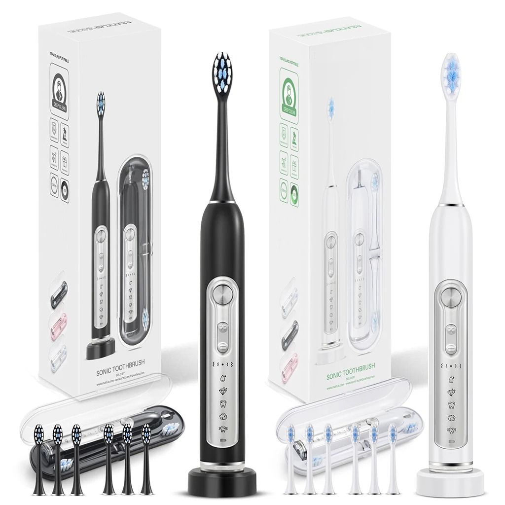 Rechargeable High-Performance Sonic Electric Toothbrush for Adults and Kids