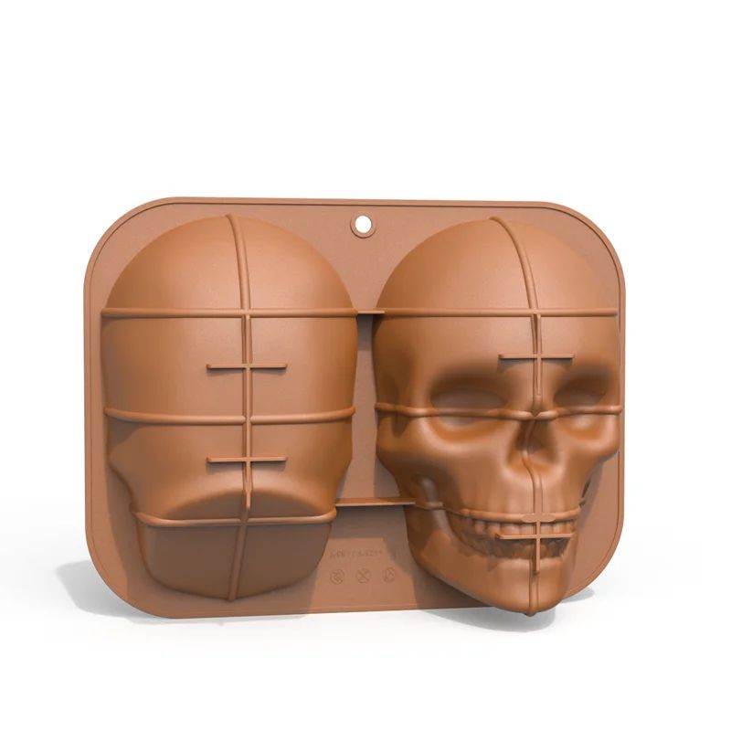 3D Skull Silicone Cake Mold