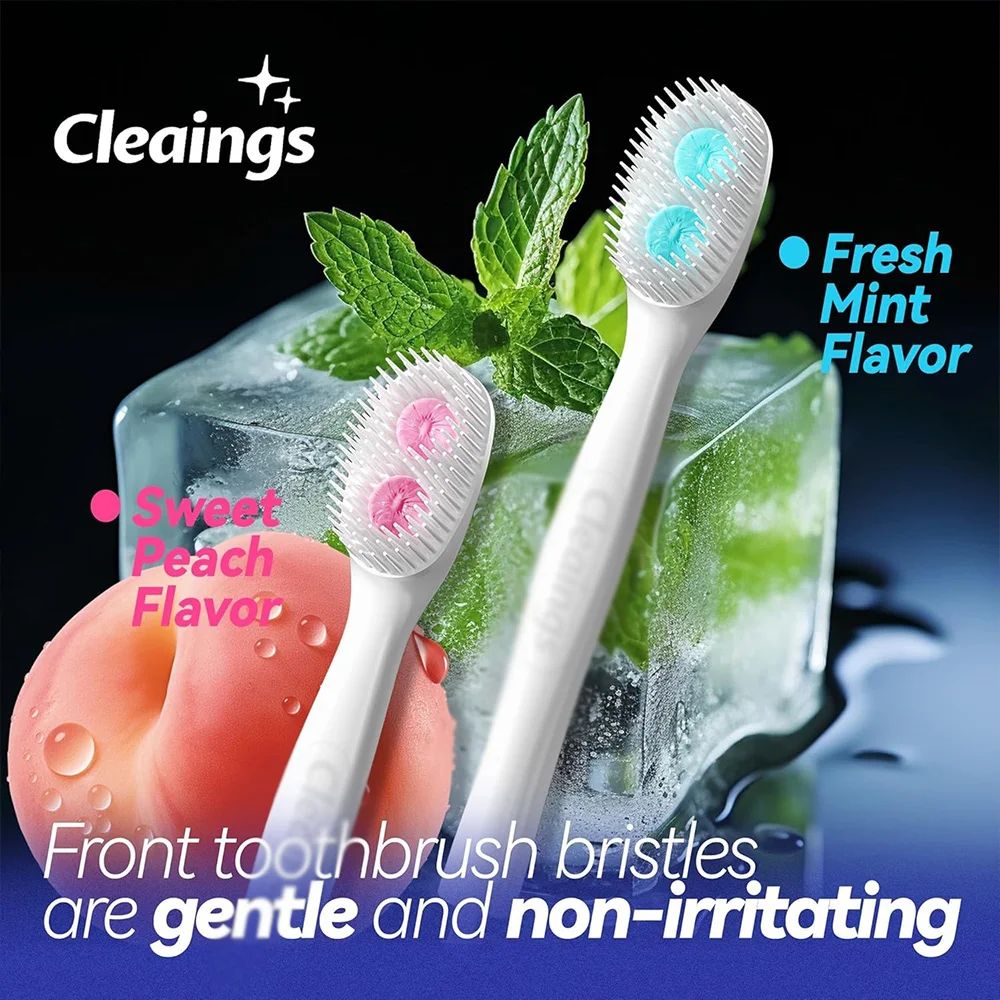 Mini Disposable Bubble Bead Toothbrush