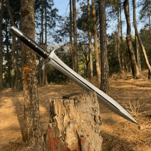 36-Inch Hand-Forged Viking Sword - Sharp, Battle-Ready Historical Replica