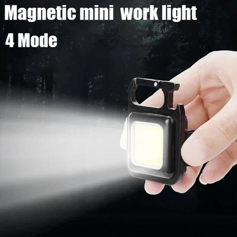 Portable Keychain Light Mini Multifunctional Camping Flashlight
