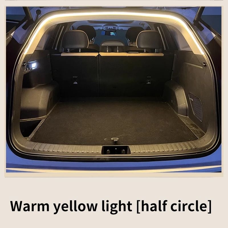 LED Car Trunk Ambient Light Strip with Automatic Sensing
