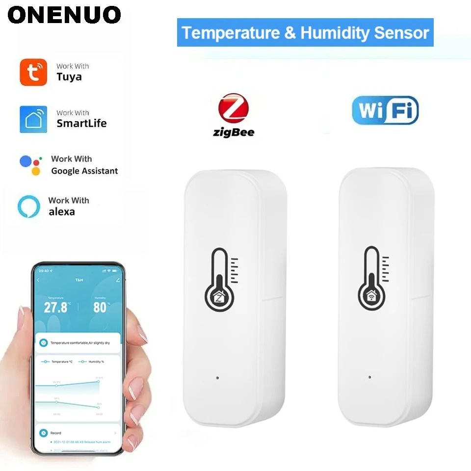 Tuya Smart Temperature & Humidity Climate Sensor