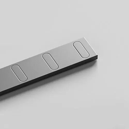 FlexHide Invisible Folding Wall Hooks – Space Aluminum Self-Closing Coat & Towel Hanger