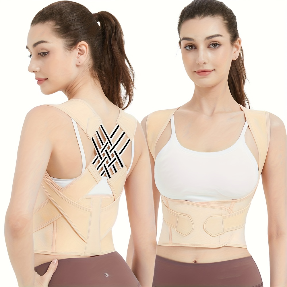 Breathable Back Posture Corrector Brace for Women Comfortable Back Support Belt for Improved Posture and Shoulder Relief
