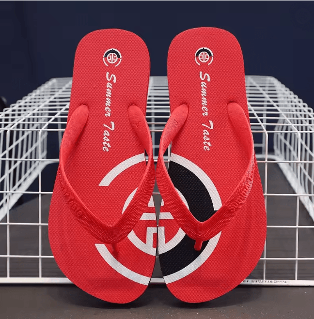 KoreFlex Mens Summer Flip Flops Anti Skid Casual Beach Slides