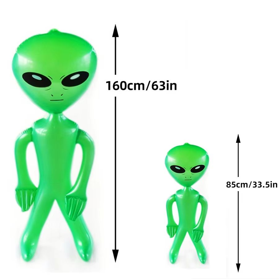 AlienBlast Inflatable Alien Balloon for Holiday & Birthday Party Decoration