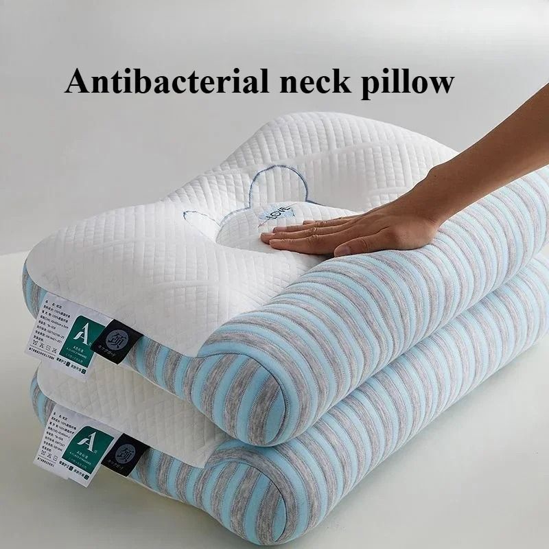 Knitted Fabric High Resilience Neck and Body Pillow