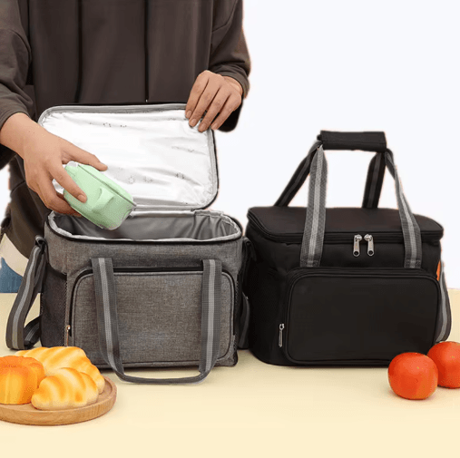 15L Insulated Lunch Bag with Large Capacity & Waterproof Cooler Design
