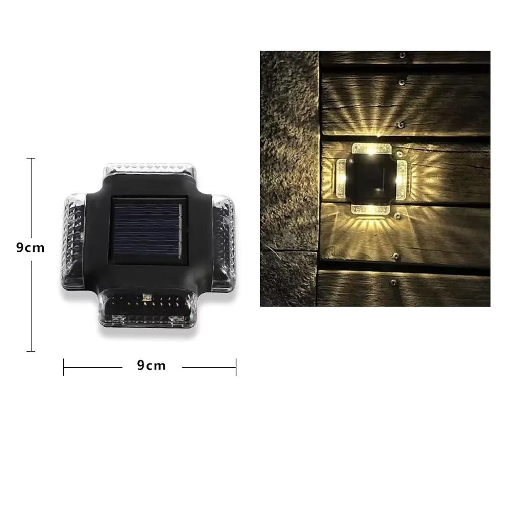 Waterproof Solar Wall Lamp Up and Down LED Outdoor Fence Light