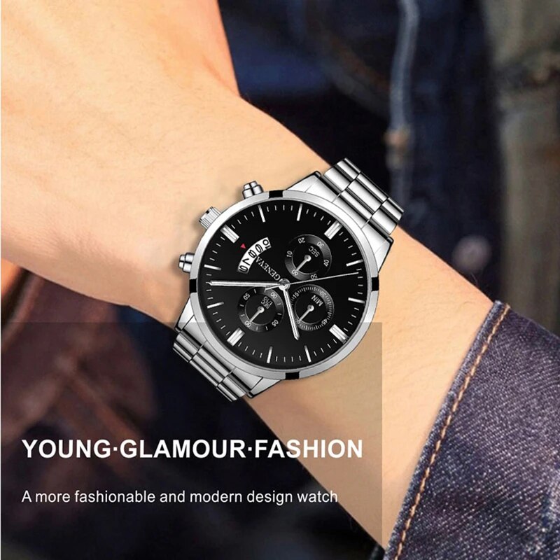 Fashion Men Watch Luxury Quartz Wrist Watch, Business Watches Man Clock, Male Bracelet Wrist watch