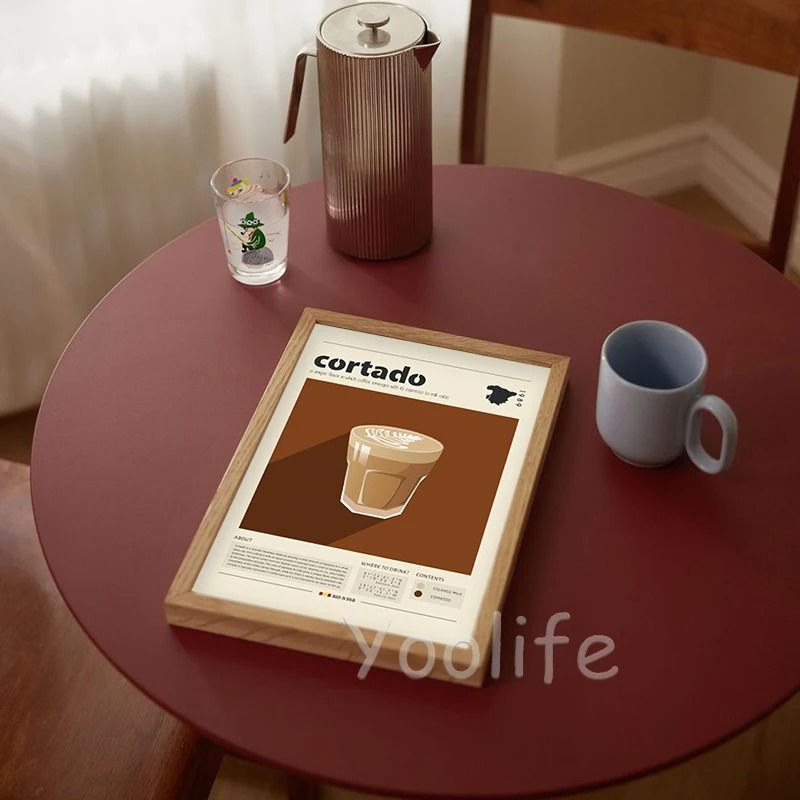 Coffee Culture Series – Modern Espresso & Latte Canvas Art