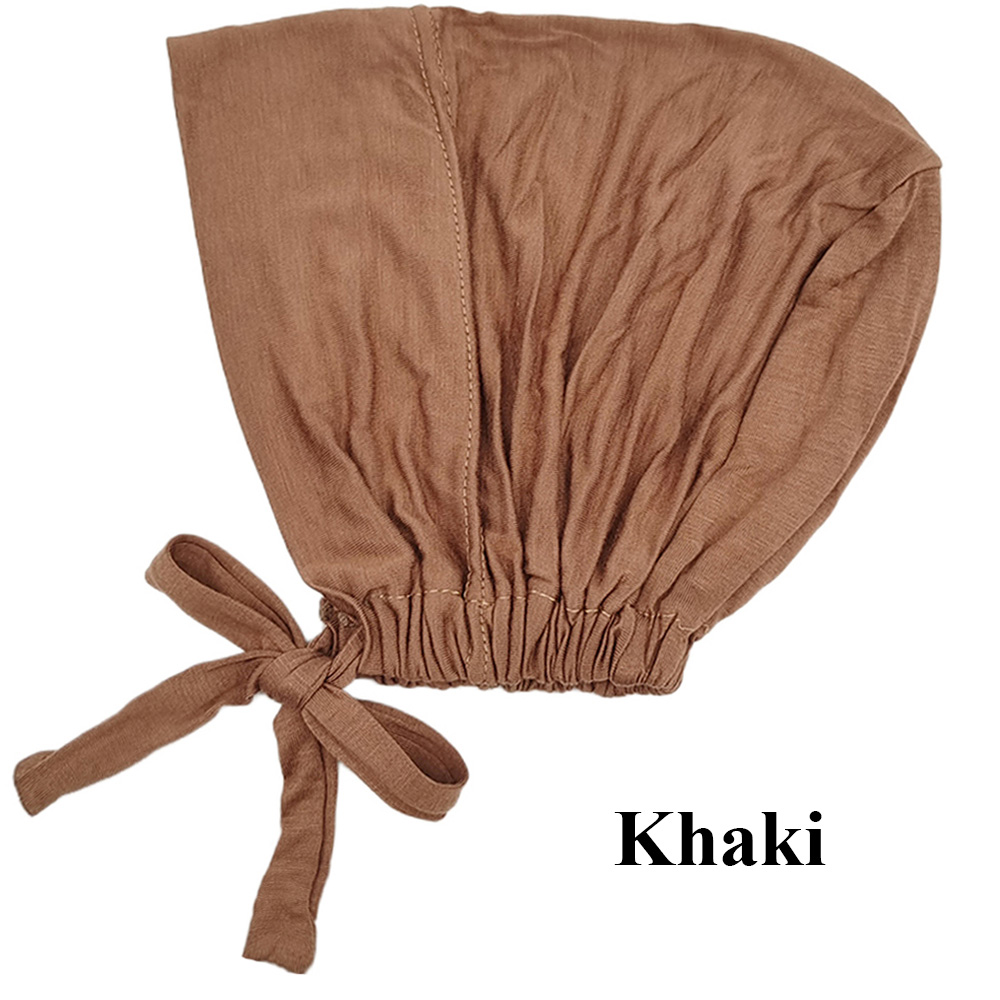 Women Soft Modal Inner Hijab Cap Islamic Underscarf Bonnet Turban Hat Headwrap Turbante Mujer Lightweight Breathable