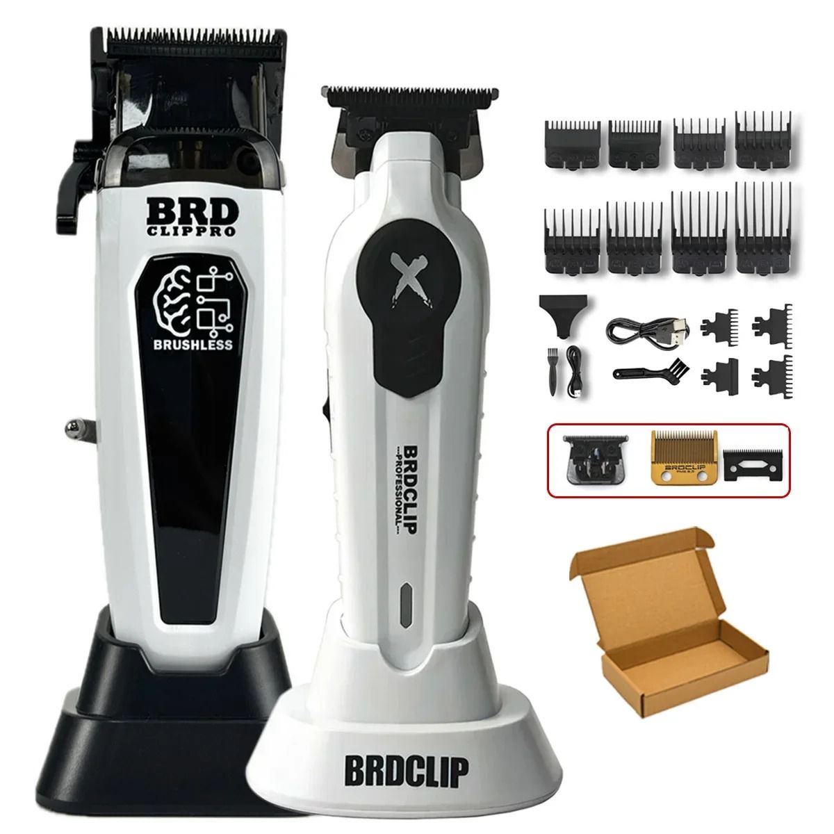 Professional Hair Clipper and Trimmer with Charging Base