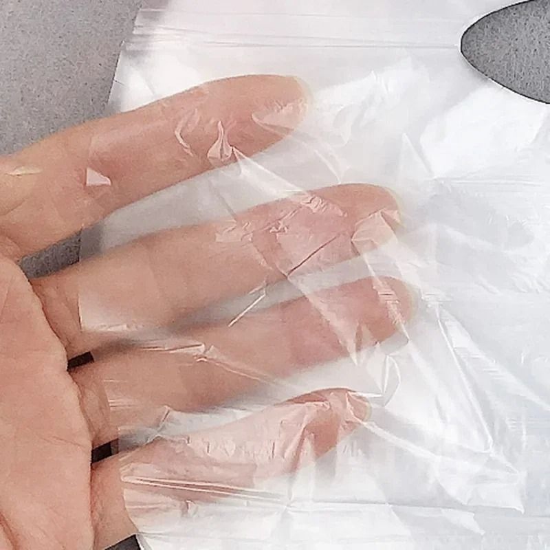 Disposable Facial Plastic Wrap Masks for Face and Neck