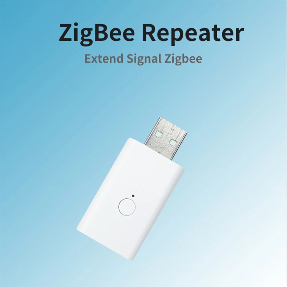 Smart ZigBee Signal Repeater USB, Signal Amplifier Extender for Smart Home Automation, Compatible with Home Assistant