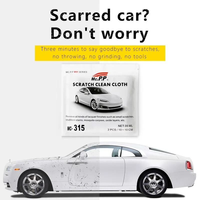 Upgraded Nano Magic Car Scratch Remover Cloth Multipurpose Paint Repair Cloth