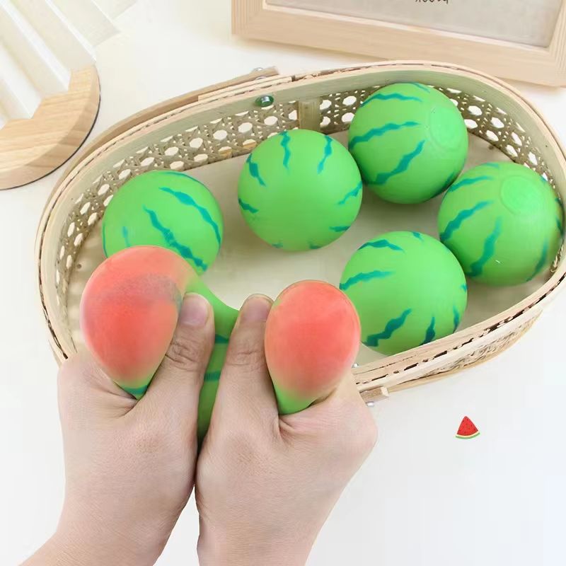 Slow Rebound Watermelon Squishy Vent Ball