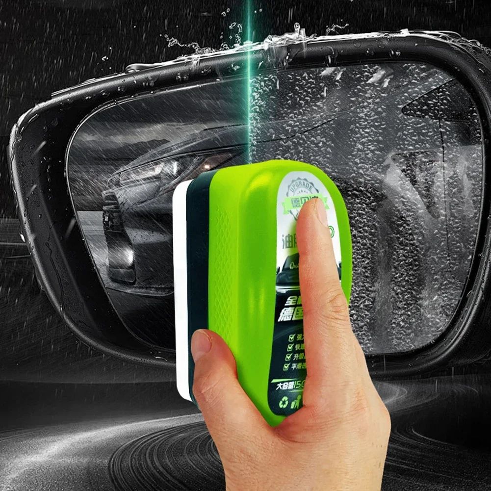 Car Glass Oil Film Remover Wipe – Crystal Clear Windshield & Window Cleaner