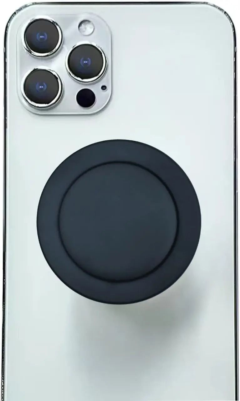 Popped Magnetic Folding Mobile Phone Grip Holder for MagSafe iPhone & Samsung Devices