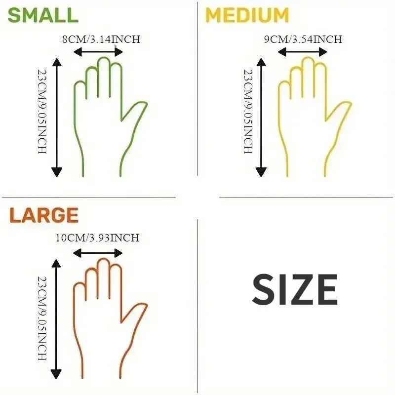Disposable TPE Gloves – Latex Free, Powder Free, Food-Safe Multi-Use Cleaning Gloves