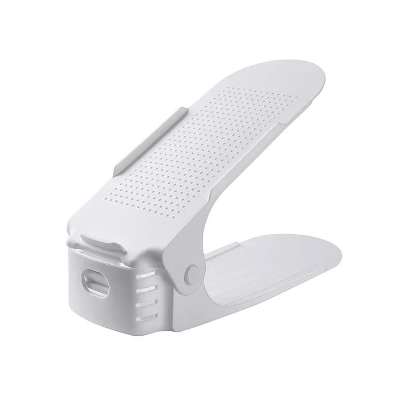 Space Saving Adjustable Shoe Stacking Rack